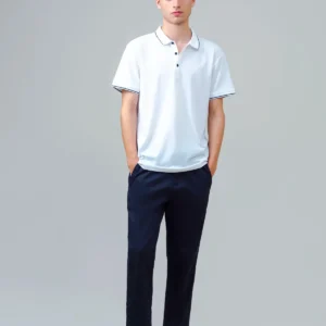 elasticated pleated pant khaki